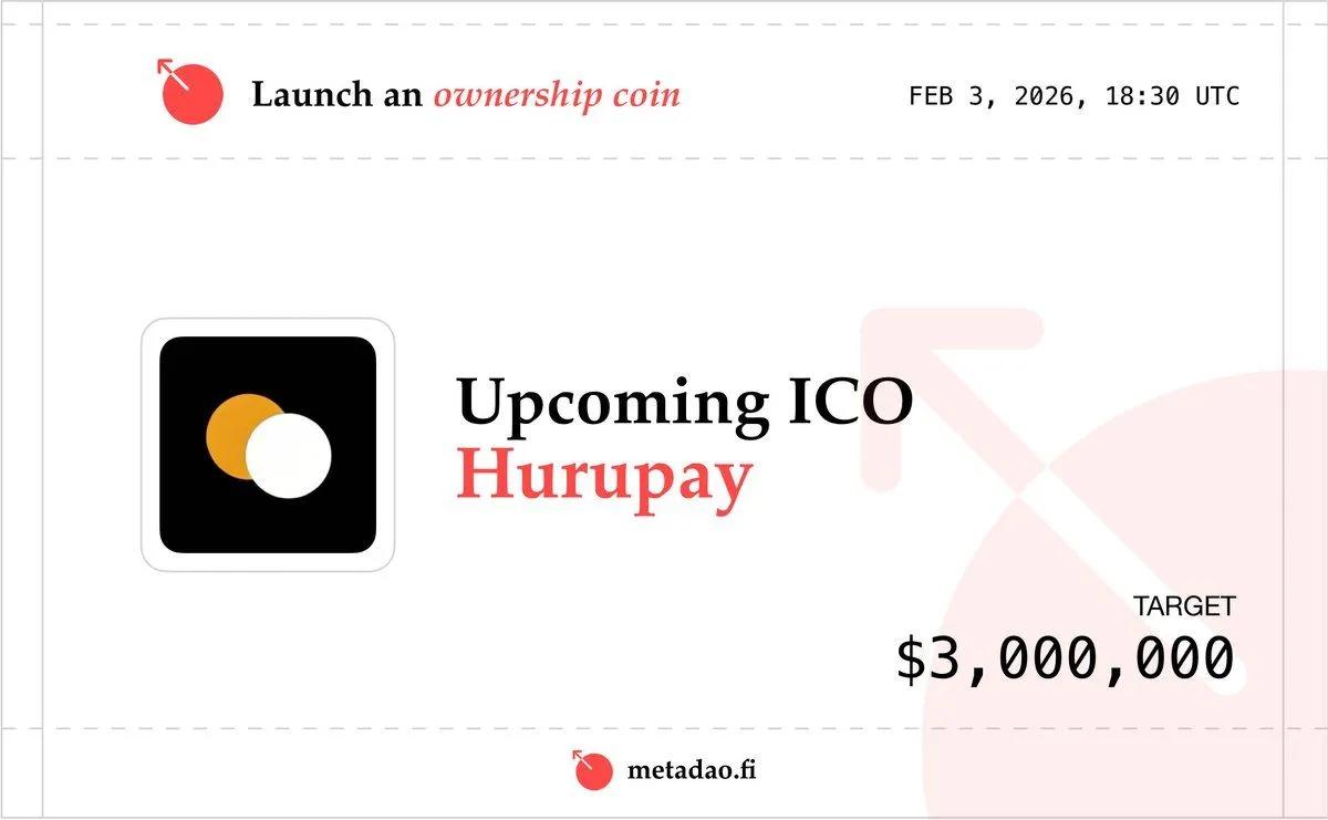 MetaDAO представляет инновационную безлимитную продажу Hurupay.