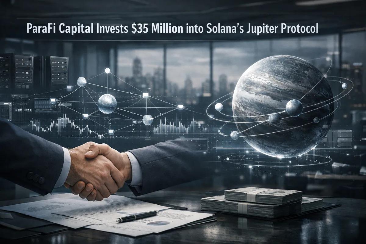 ParaFi Capital инвестирует 35 миллионов долларов в протокол Jupiter компании Solana