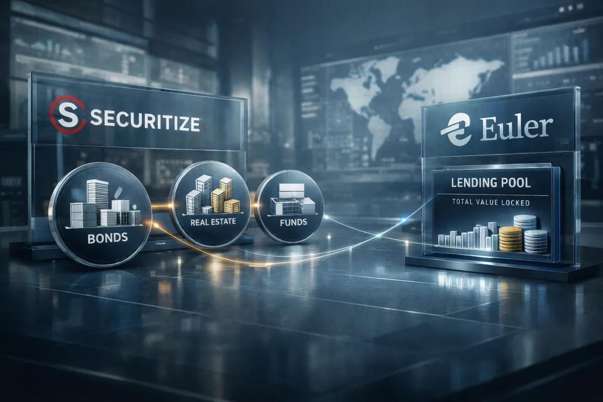 Securitize объявляет о партнерстве с Euler Finance для интеграции RWA в децентрализованное кредитование