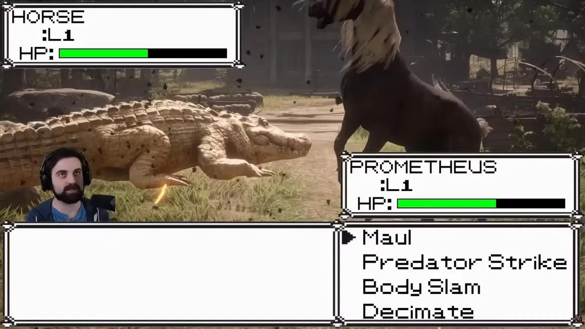 Модификация для Red Dead Redemption 2 превращает игру в ролевую игру в стиле Pokémon.