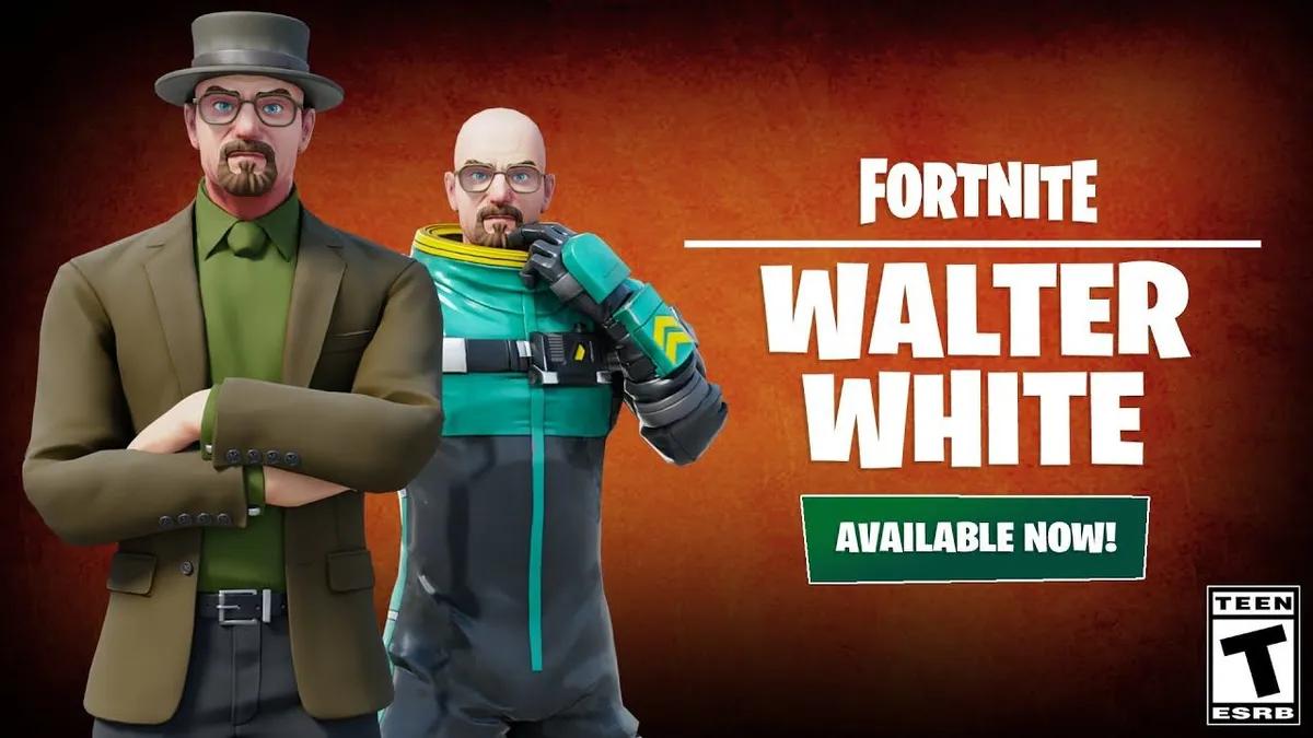 Возможно, Fortnite получит коллаборацию с сериалом «Во все тяжкие».
