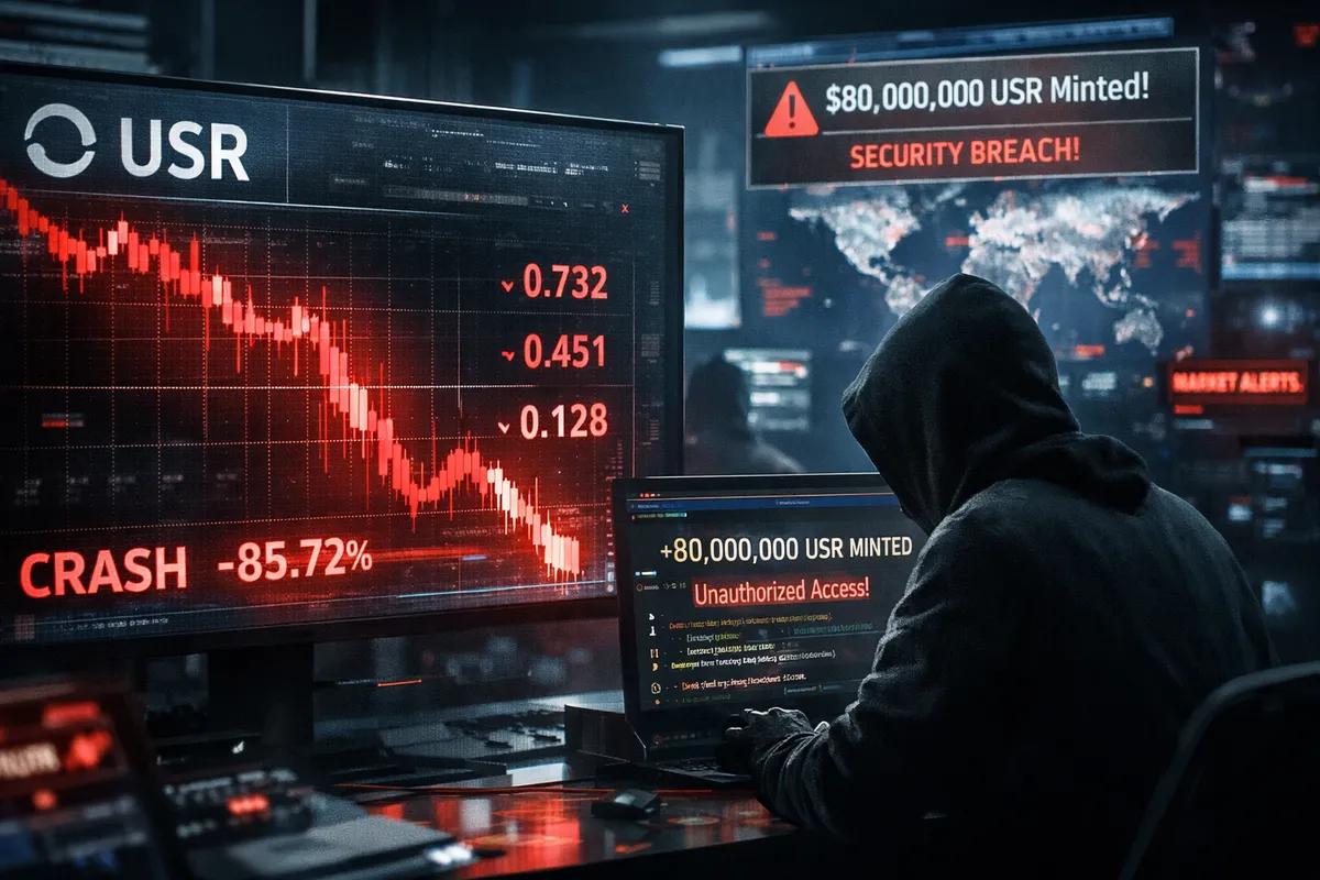 Стейблкоин USR от Resolv Labs рухнул после того, как хакер выпустил токены на сумму 80 миллионов долларов.