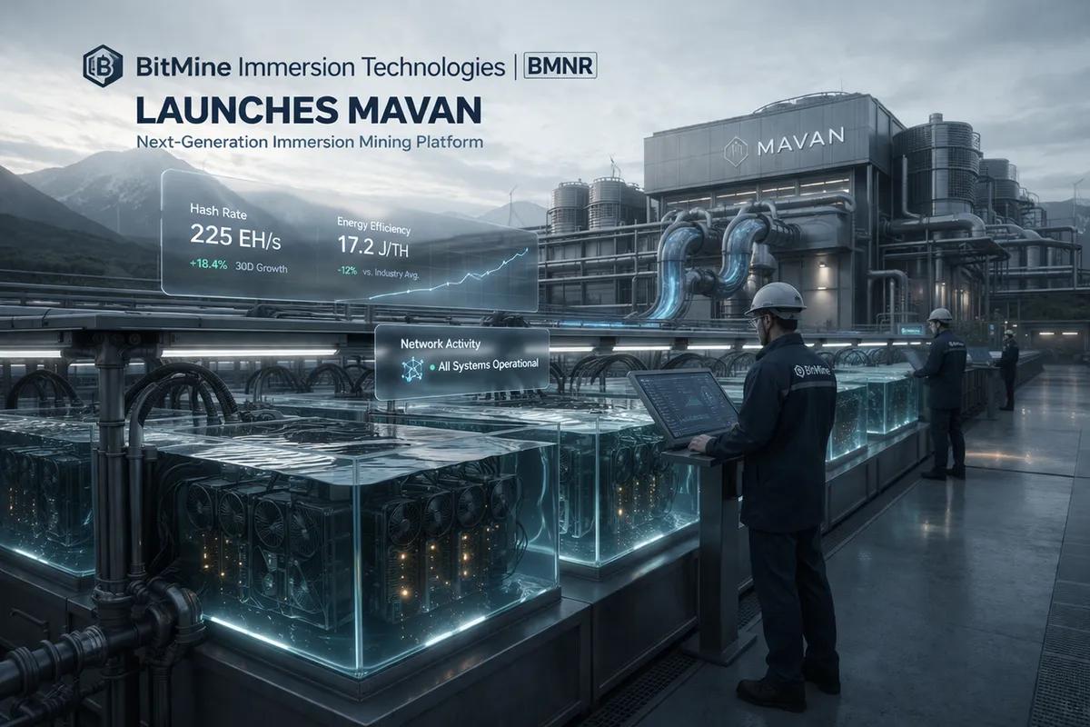 BitMine Immersion Technologies (BMNR) запускает MAVAN