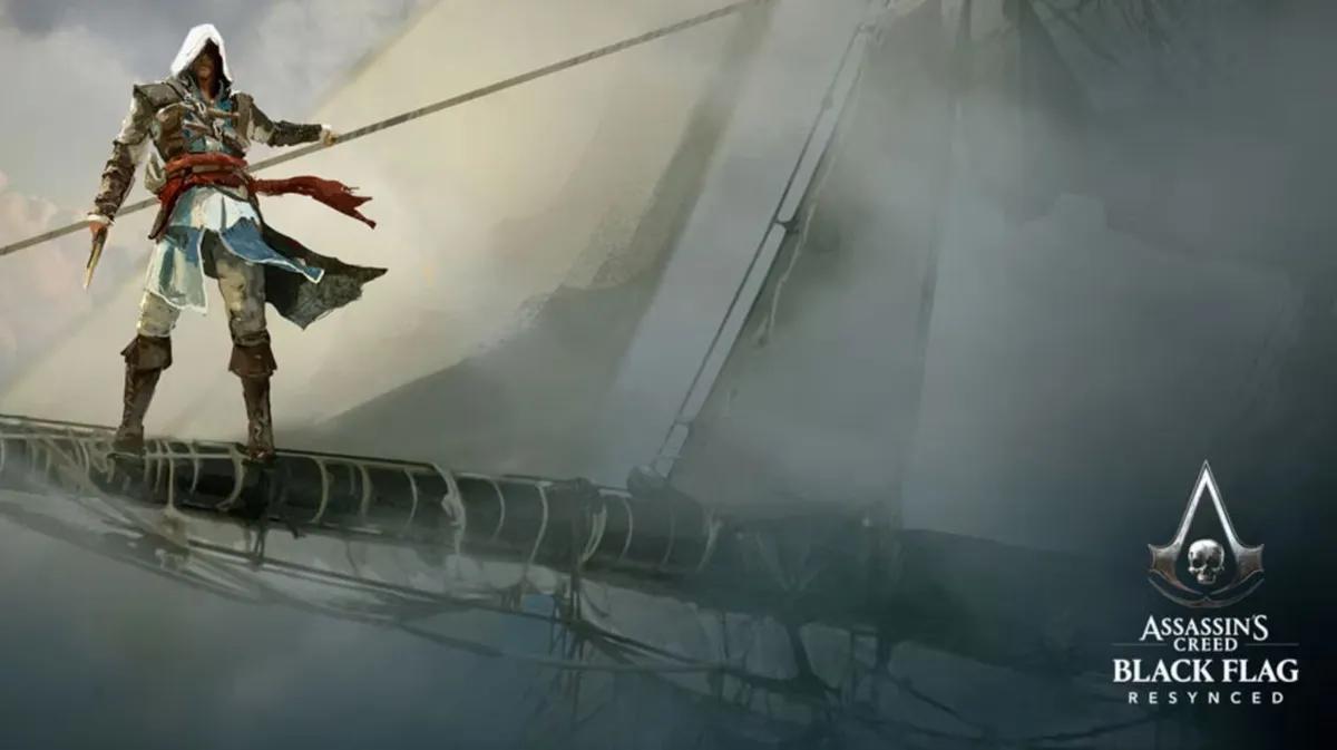 Новая утечка из Assassin's Creed Black Flag Resynced дает возможность впервые взглянуть на Эдварда Кенуэя