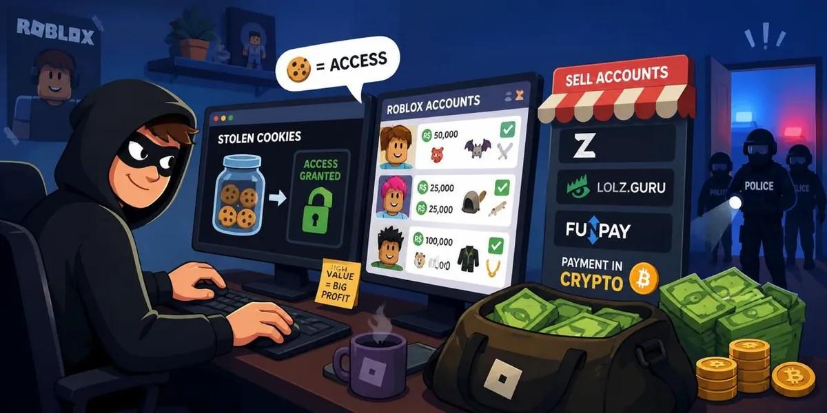 Украинские хакеры украли более 600 000 аккаунтов Roblox и заработали почти 250 000 долларов на продаже криптовалют