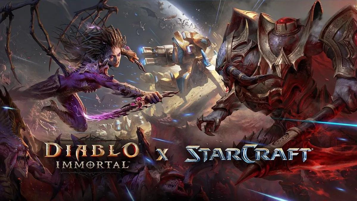 Diablo Immortal и StarCraft объединяются в новом кроссоверном событии "Эон звезд"