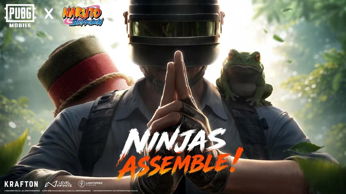 PUBG Mobile объявляет о сотрудничестве с Naruto: Shippuden