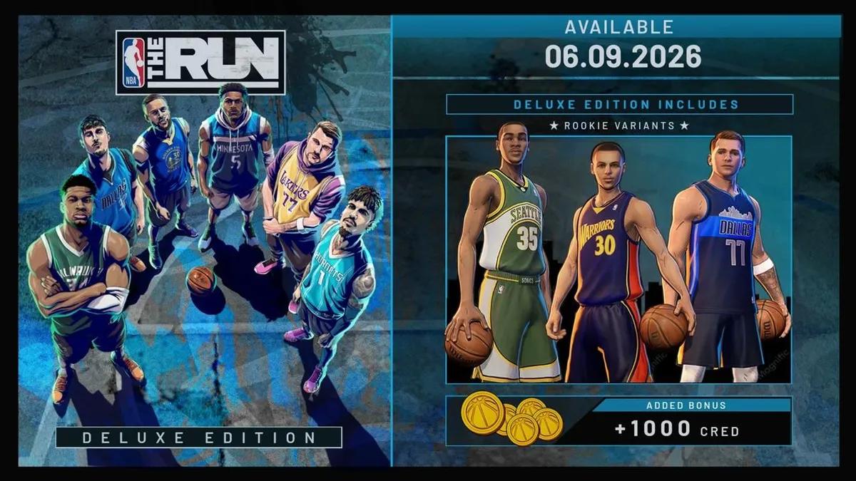 Официальный релиз NBA THE RUN - аркадный баскетбол без ограничений
