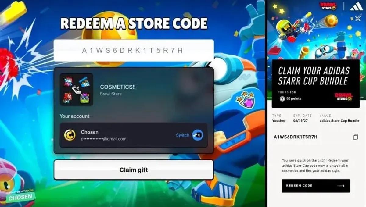 В рамках Чемпионата мира по футболу FIFA 2026 в Brawl Stars раздают бесплатную косметику adidas.