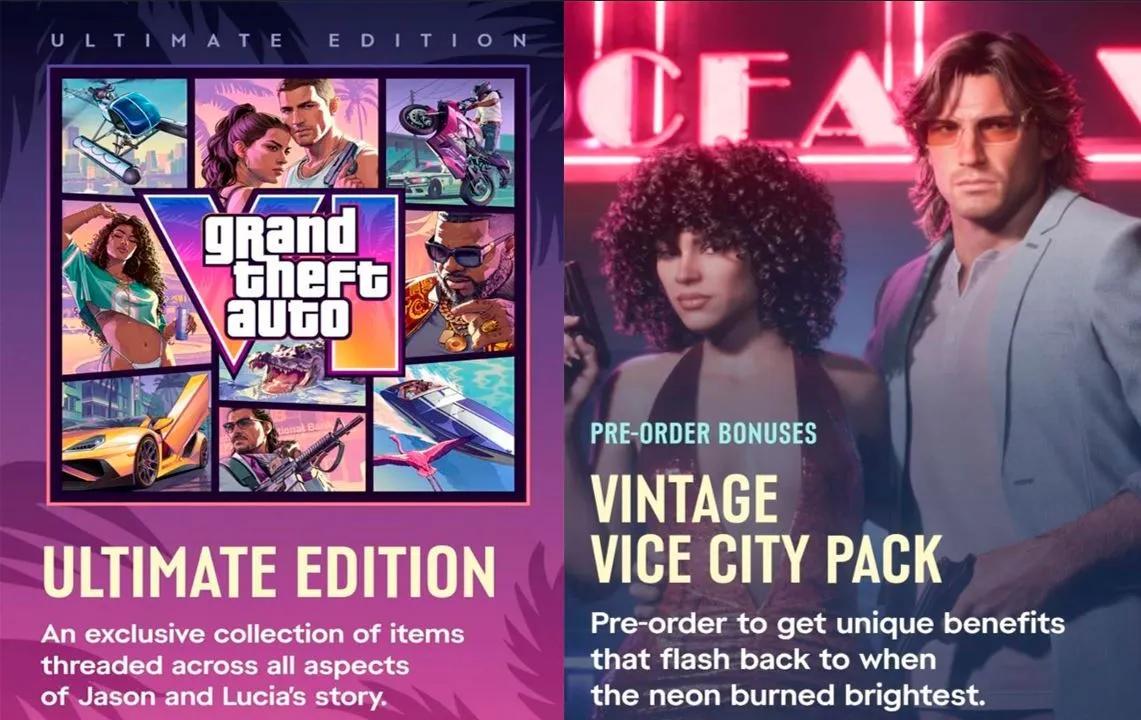 Rockstar Games представила GTA 6 Ultimate Edition и бонусы за предзаказ — релиз состоится в полночь 25 июня.