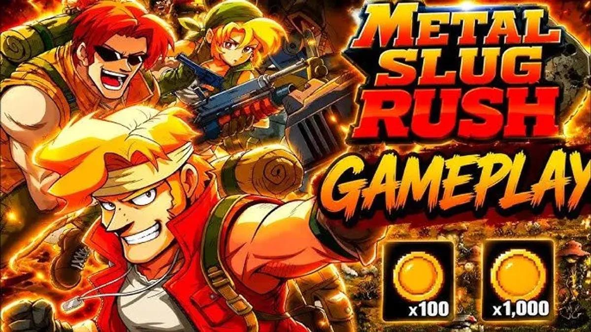 Игра «METAL SLUG RUSH» вышла на Android и iOS с игровым процессом в стиле roguelike, ориентированным на выживание
