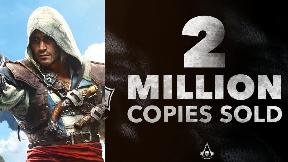 «Assassin's Creed: Black Flag» в версии «Resynced» достигла отметки в два миллиона проданных копий и установила рекорд серии на Steam