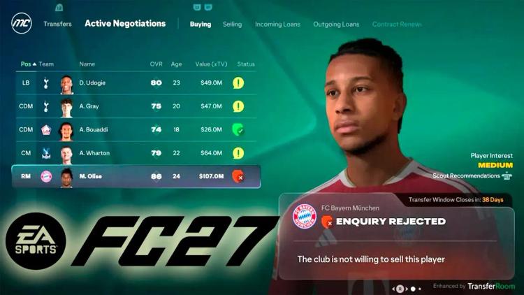 Electronic Arts раскрыла новые подробности и улучшения в режиме карьеры EA Sports FC 27