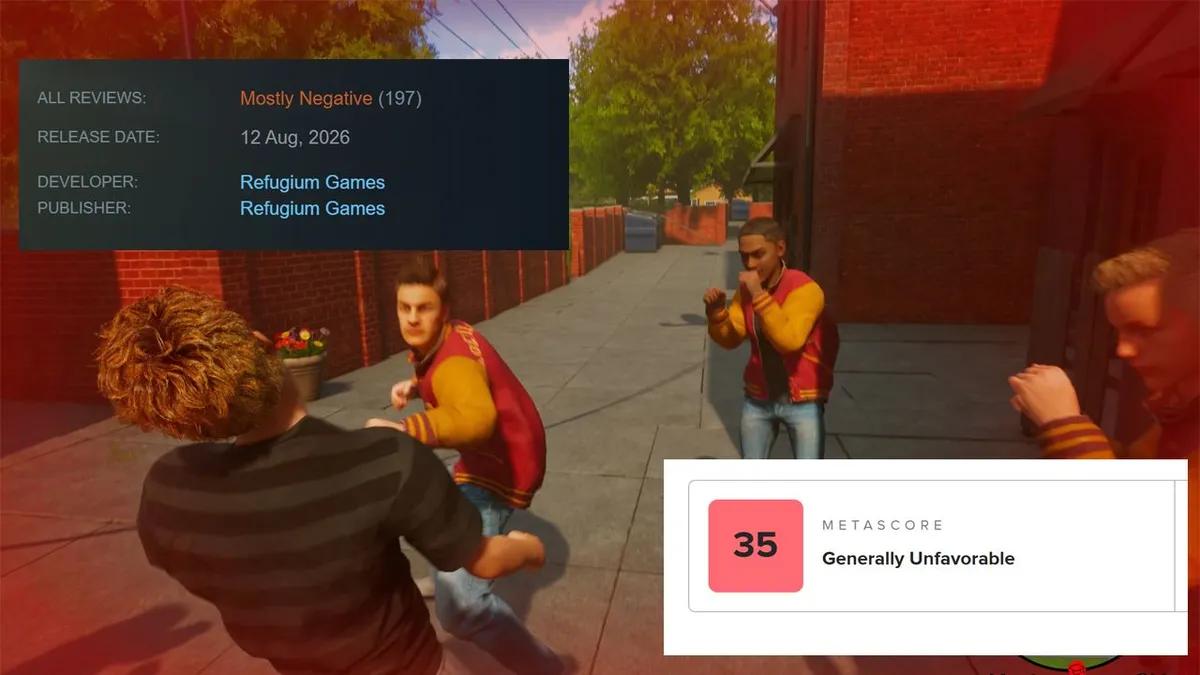 Состоялся релиз Agefield High: Rock the School — наследник Bully получил массу негативных отзывов от игроков и критиков