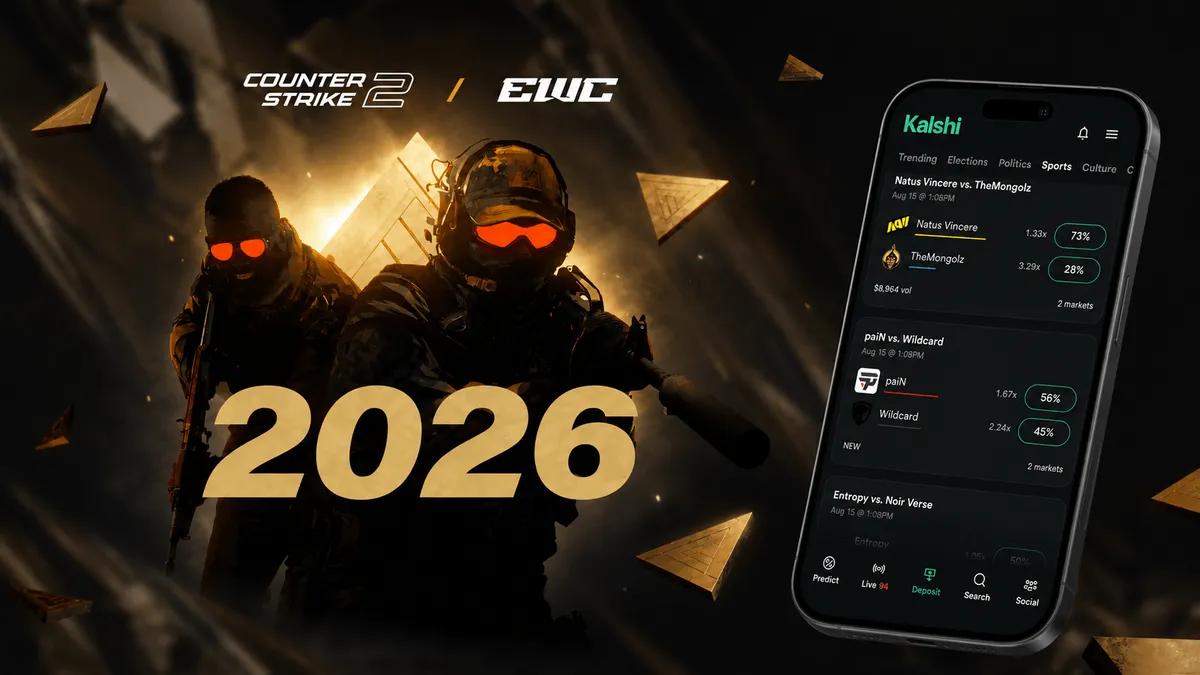 Промокод Kalshi EGWNEWS — NAVI против TheMongolz — Кубок мира по CS2 Esports