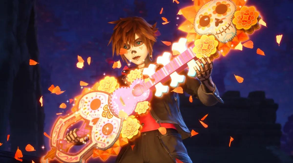 В игре «Kingdom Hearts 4» Сора отправляется в Страну мертвых из мультфильма «Коко»