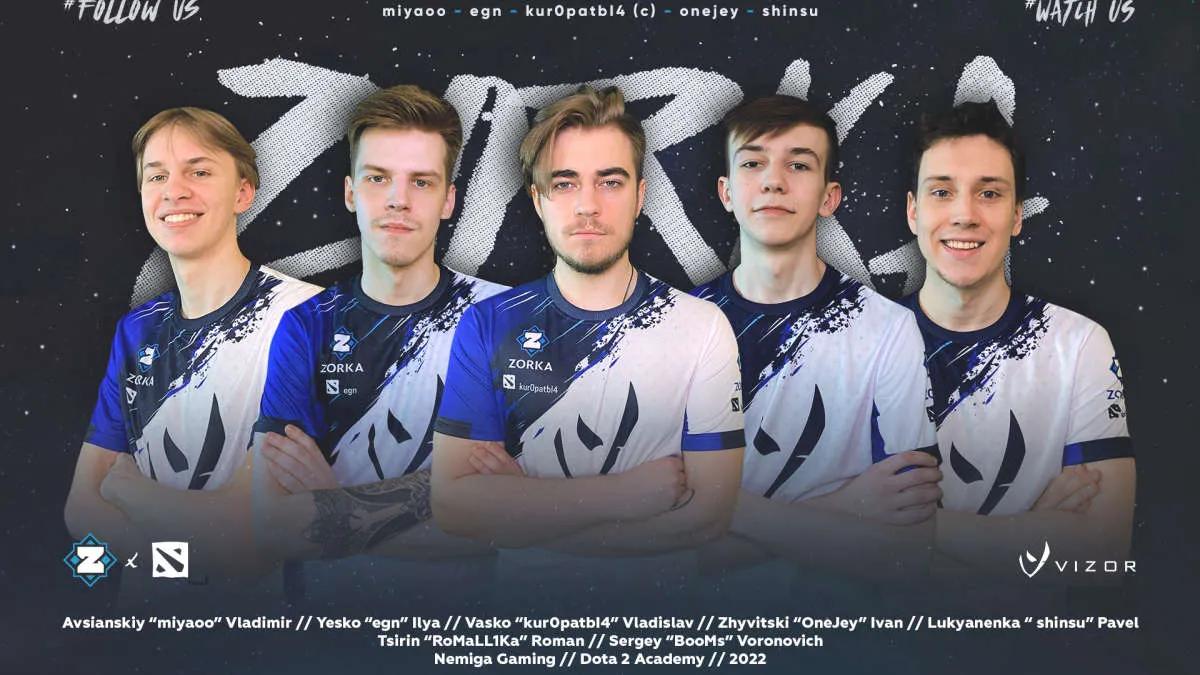 Nemiga Gaming открыли второй состав — Zorka