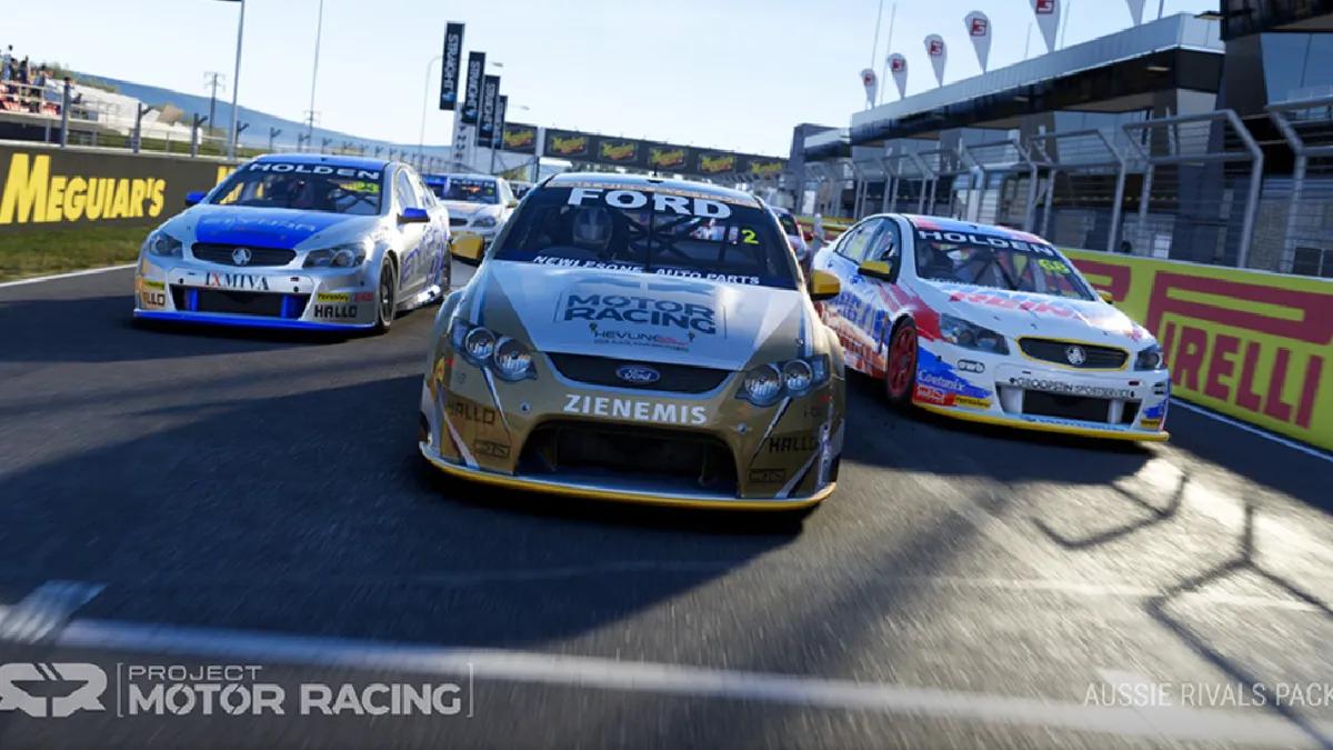 Обновление Project Motor Racing 2.1: переработаны модели GT3 и GT4, добавлен Holden VF Commodore.