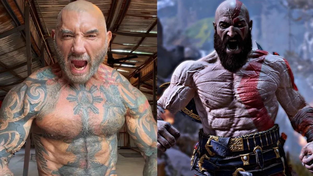 Дейв Батиста показал, как готовится к роли Кратоса в сериале God of War