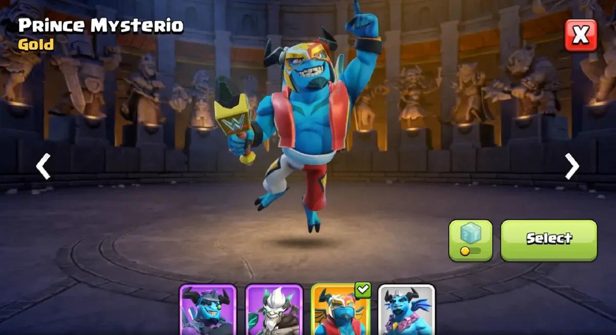 Clash of Clans x WWE: Принц Мистерио — главные новости сезона Gold Pass в апреле 2025 года