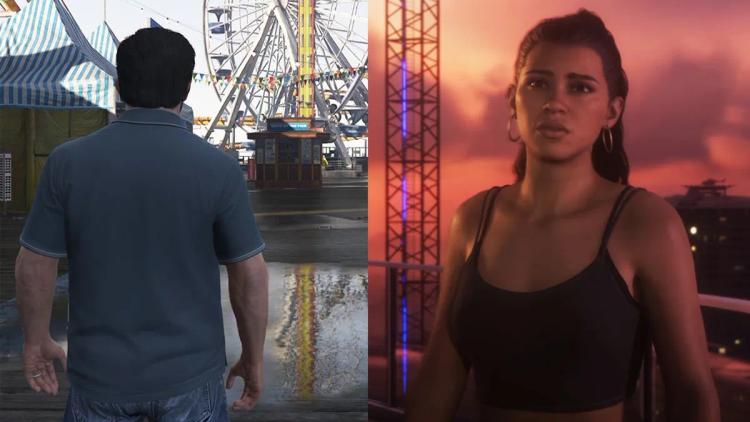 Трейлер запуска GTA 6 воссоздан в GTA 5, демонстрируя разницу в графике и уровне детализации