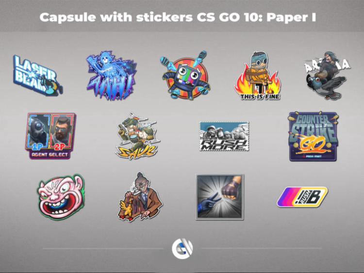 10 Years Birthday Sticker Capsule: обзор лучших стикеров в честь юбилея CSGO. Фото 1