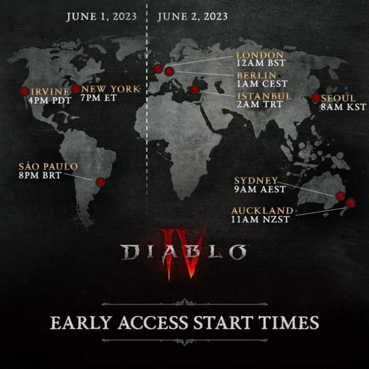  Blizzard объявила планируемую дату и время начала предварительной загрузки Diablo 4. Фото 1