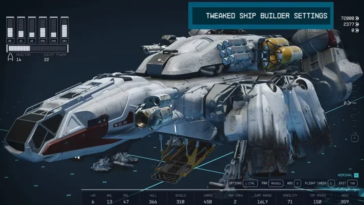 Enhancing Ship Building in Starfield: Modders Making Their Mark 1