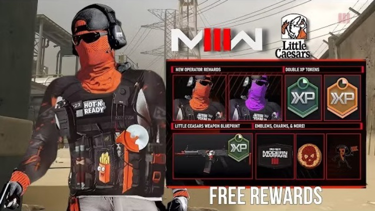 Dominate the Battlefield as the 'Pizza Man' with Little Caesars' COD Operator Skin! 1