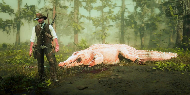 Conquer the Wild: Unleashing the Power of the Legendary Alligator in Red Dead Redemption 2 - A Hunter's Guide to the Ultimate Pursuit! 4