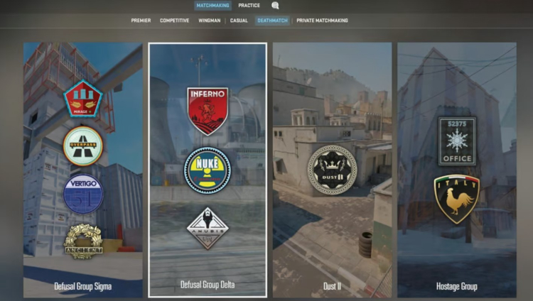 All modes are available in CS 2: premier mode, competitive, and others 5