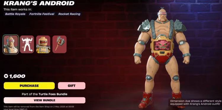 TMNT Villains Invade Fortnite: Full Breakdown of Wave 2 Skins and Prices 3