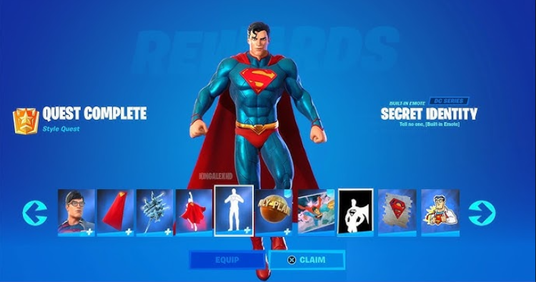 Утечка из Fortnite намекает на новый скин Супермена и мифическую способность 1
