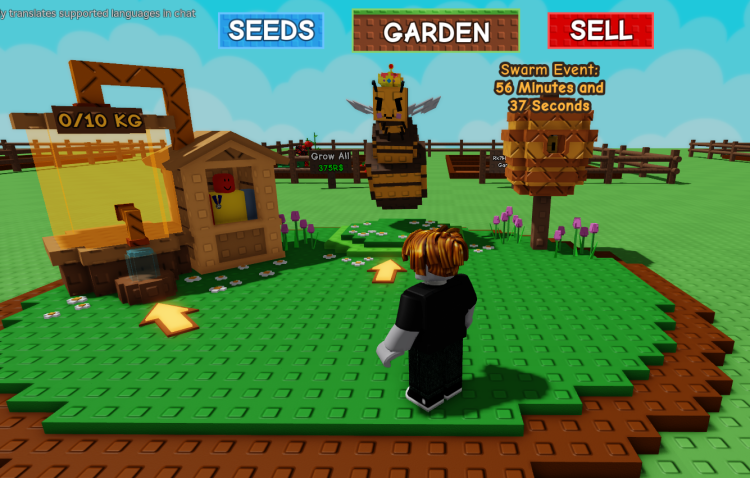 11 миллионов игроков, потому что обновление Bee Swarms: The Grow a Garden захватило Roblox 2