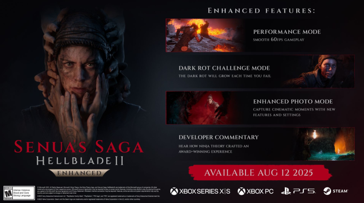 HellbladeII Enhanced выходит на PS5 с крупными обновлениями 1