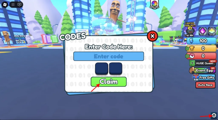 Roblox Brainrot Training Codes июль 2025 2