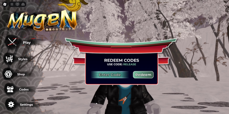 Roblox Mugen Codes июль 2025 2