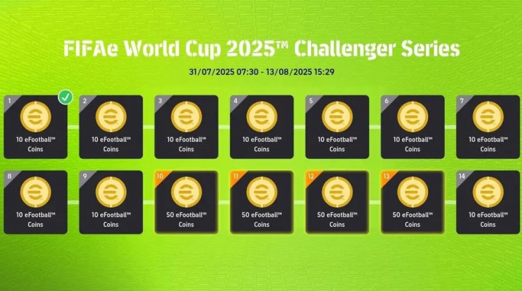 eFootball 2025 отмечает Чемпионат мира FIFAe 2025 с помощью крупной игровой кампании 1