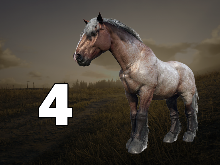 10 лучших лошадей в Red Dead Redemption 2, рейтинг производительности 7