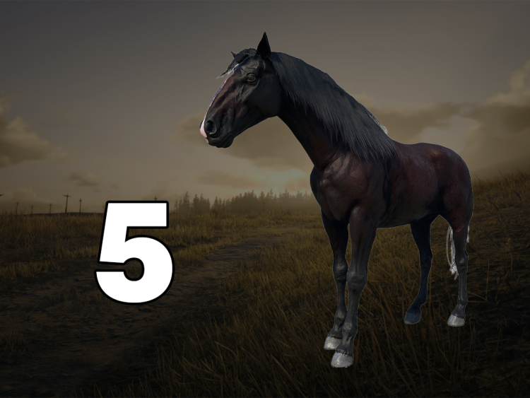 10 лучших лошадей в Red Dead Redemption 2, рейтинг производительности 6