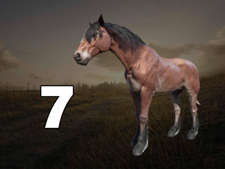 10 лучших лошадей в Red Dead Redemption 2, отсортированных по производительности 4