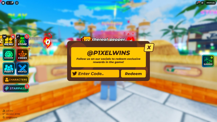 Roblox Jump Stars Codes август 2025 2