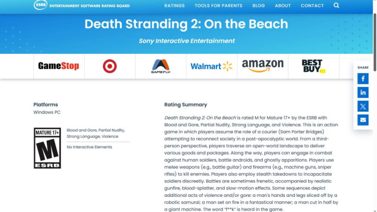 Death Stranding 2: On The Beach скоро выйдет на ПК, согласно Report 1