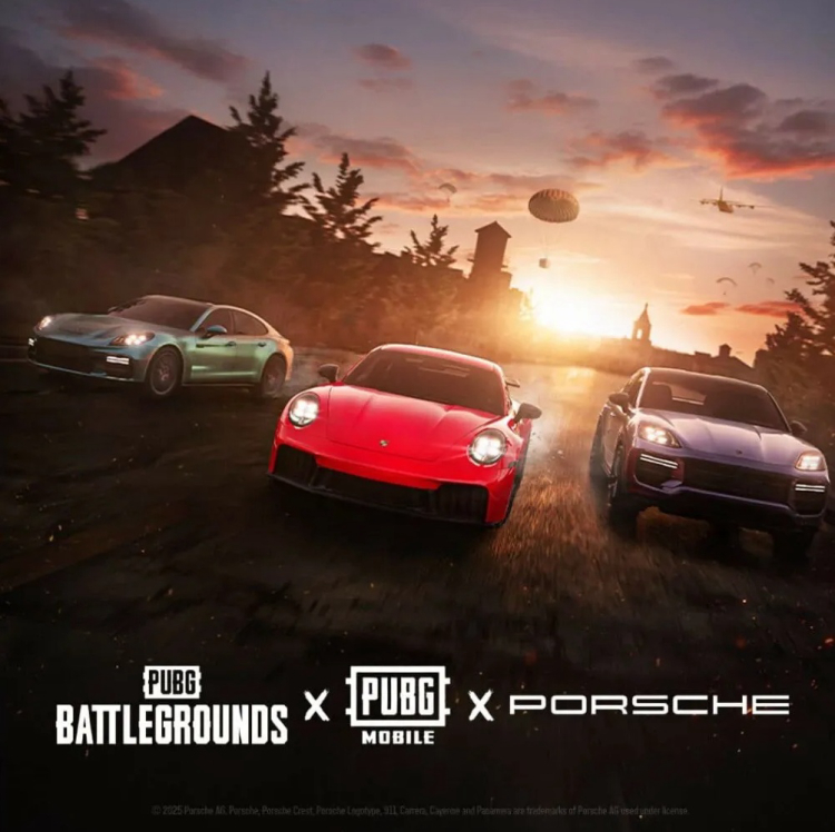 PUBG Mobile x Porsche возвращается в версии 4.1: событие «Моторный круиз» переносит культовые суперкары на поля сражений 1