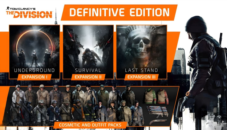 Ubisoft подтвердила выход Tom Clancy’s The Division: Definitive Edition 1.