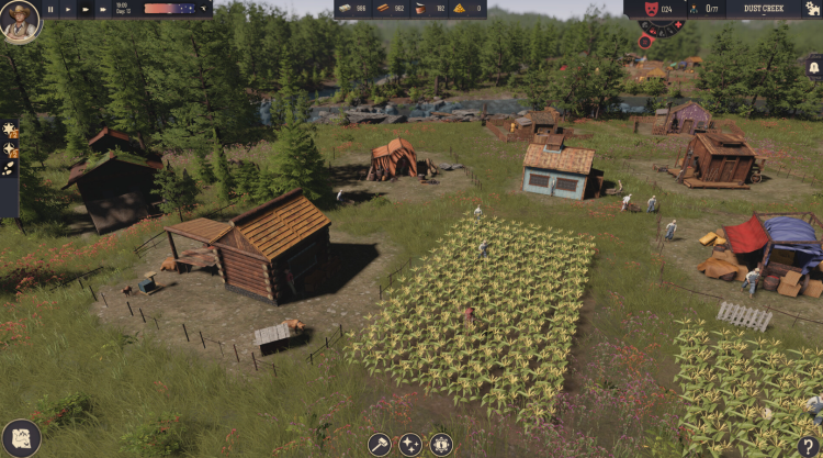 Wild West Pioneers предлагает бесплатную демоверсию, объединяющую атмосферу Дикого Запада и Colony Simulation 2.