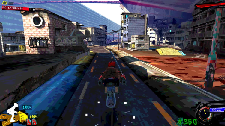 Из мира Пустоши Дождя — шумный и быстрый киберпанк-гонщик 1