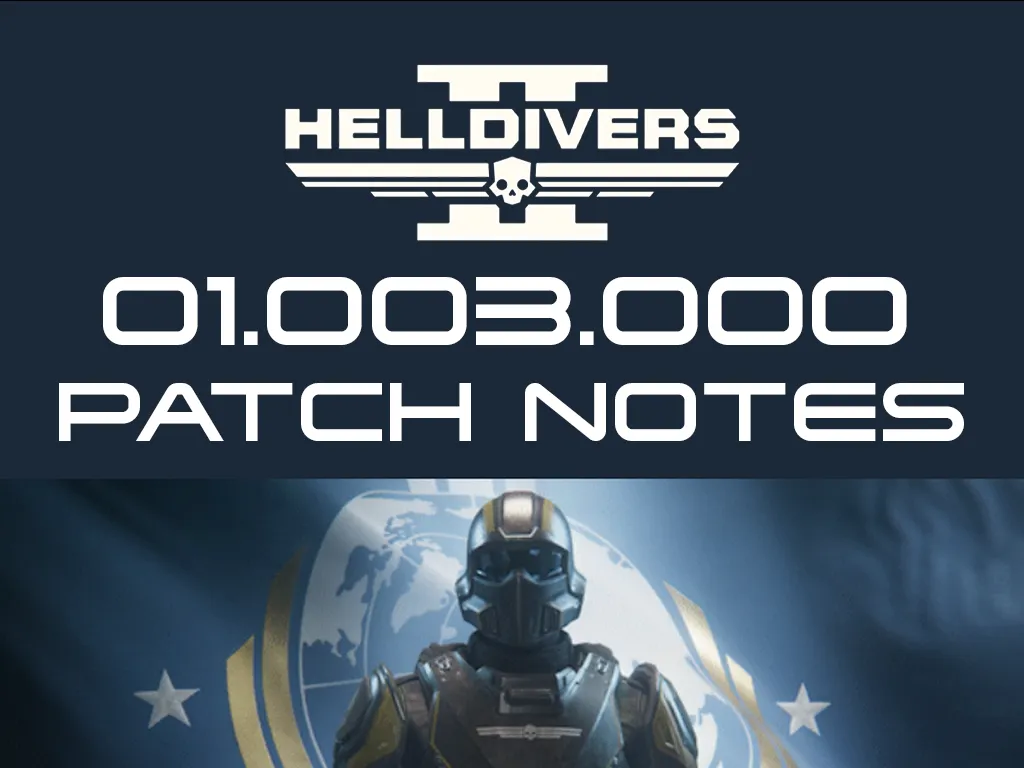 Helldivers 2 01.003.000 Patch Notes Breakdown - новые враги ...