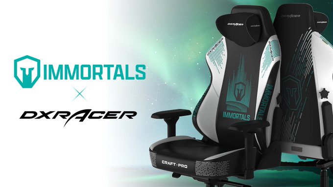 Immortals подписали трехлетний контракт с DXRacer. Фото 1