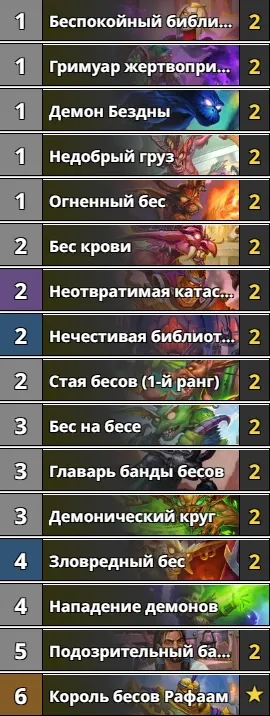 Самые интересные стартовые колоды Hearthstone в дополнении “Убийство в замке Нафрия”. Фото 6